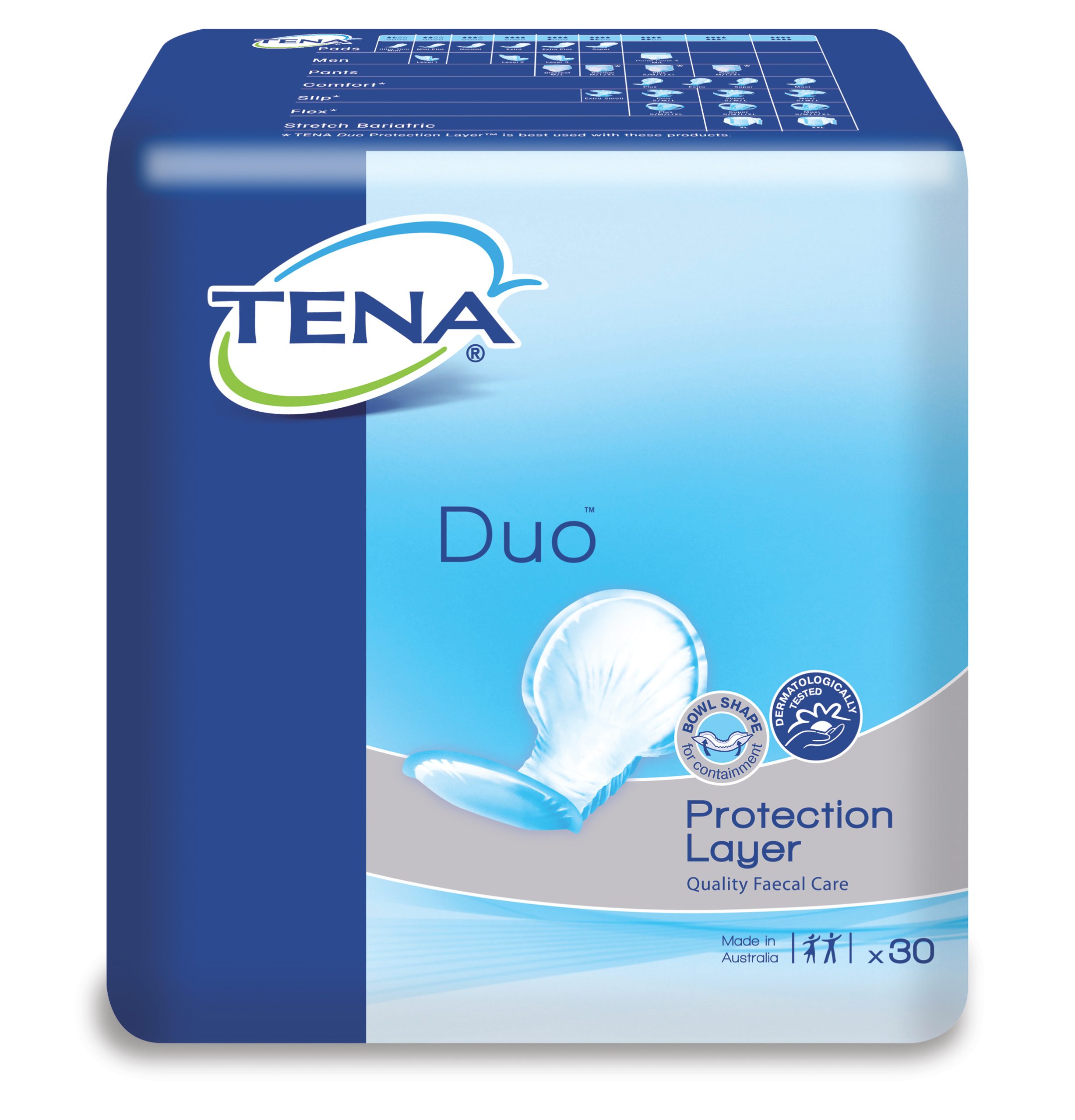 Tena Duo Protection Layer
