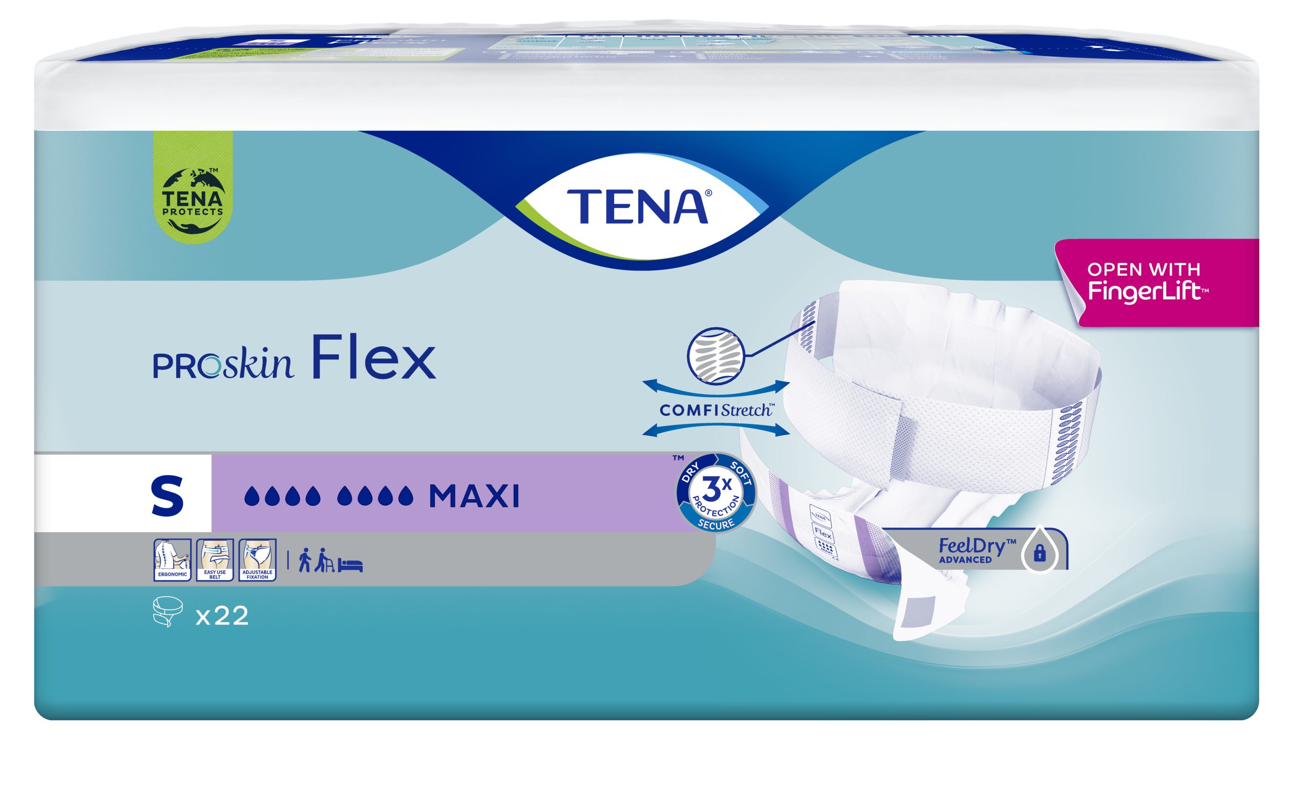 TENA Flex PROskin Maxi Small 2654ml
