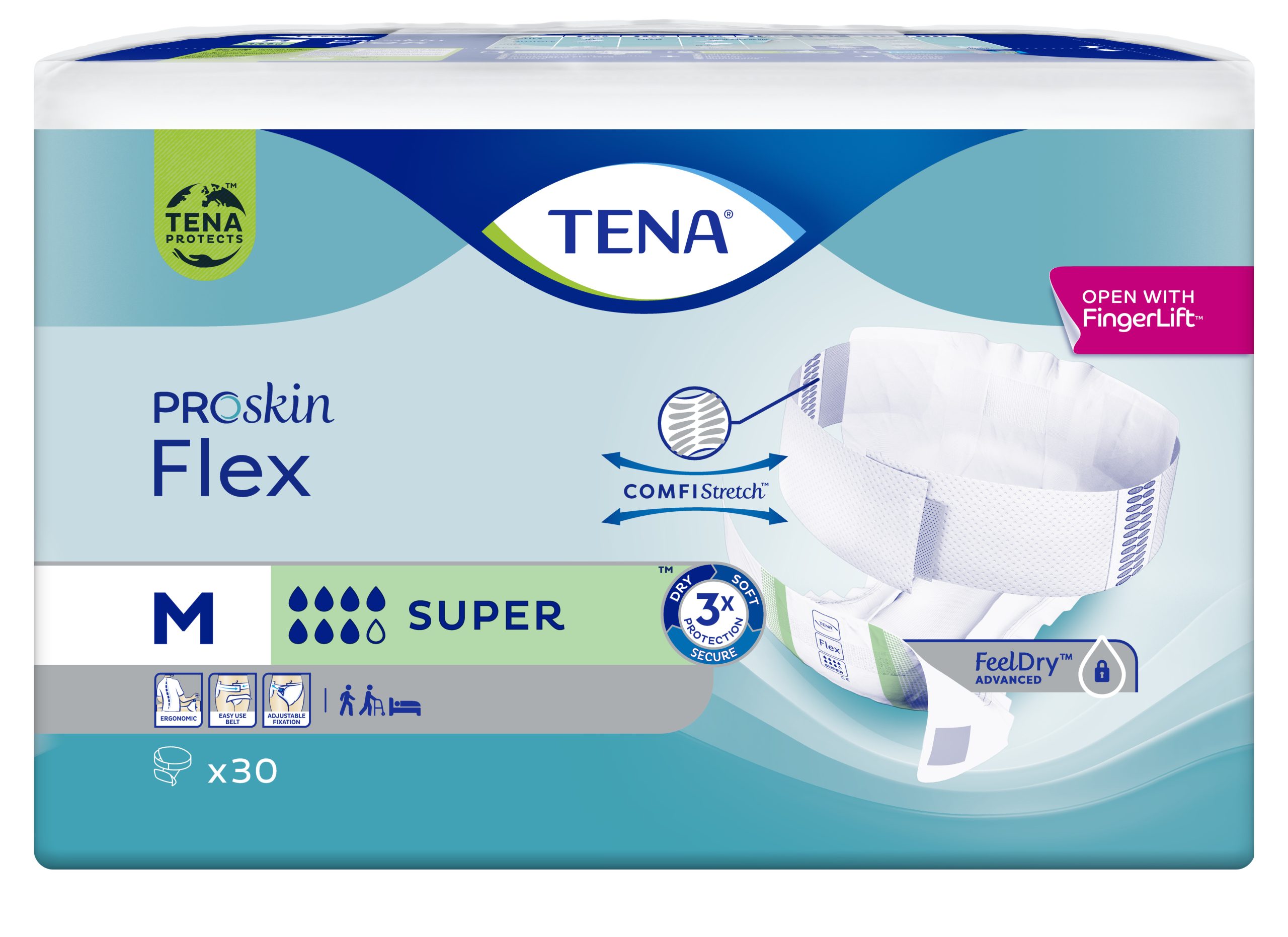 TENA Flex PROskin Flex Super Medium 2179ml