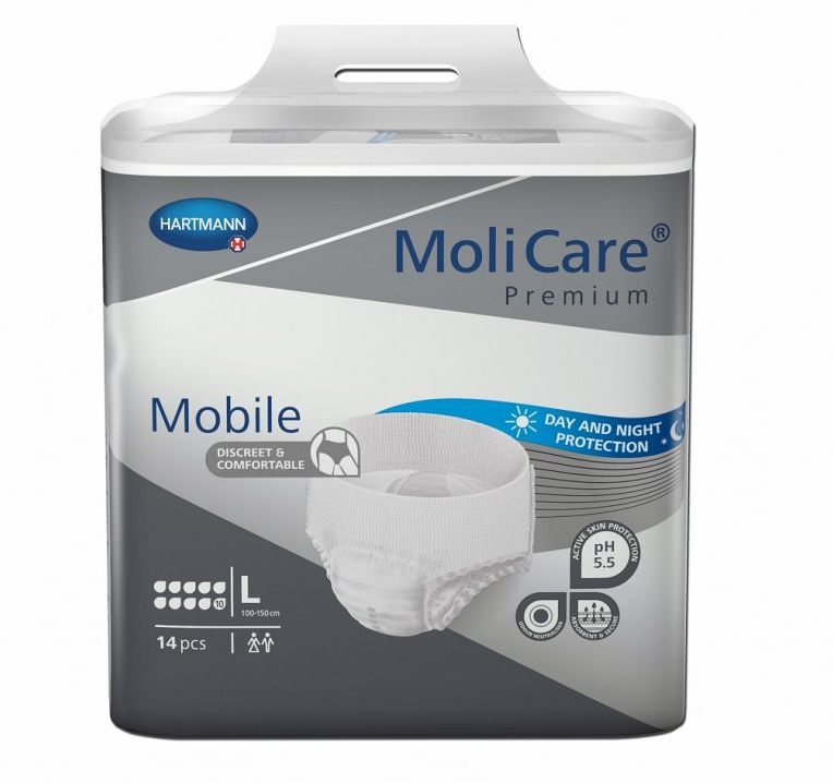 Molicare Premium Mobile 10 Drop Large 4085ml