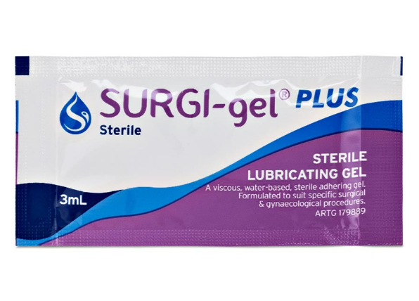 Surgi-gel Plus Sterile Lubricating Gel – 3ml